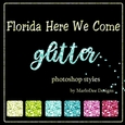 Florida Here We Come Colors Glitter Photoshop Styles