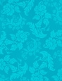 Neon Turquoise Blue Elegant Floral A4 Size Digital Paper Background {FHWC}