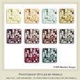 Healthy Lifestyle Colors Marlo Glitter Photoshop Styles