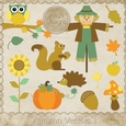 Autumn Season Layered Templates pkg 2
