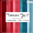 Valentines Day Colors 17 - Cardstock Texture Paper Backgrounds 2