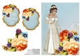Elegant Brunette Woman Happy Valentines Day Quick Card Sheet