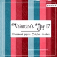 Valentines Day Colors 17 - Embossed Backgrounds 1