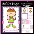 Cute Angel Girl 4 - Mini Card Kit with Mixed Sentiments