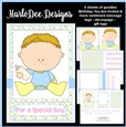 Baby Boy 1 - Mini Card Kit with Mixed Sentiments