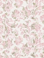 Pink & Green Watercolors - Damask Floral Design A4 Size Backing Paper