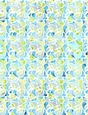 Blue & Green Colors Watercolors - Splashing Water Design A4 Size Backing Paper