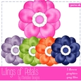 Wings of Petals - Flower Graphics