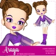 Araya - Cookie Girl Poser Graphics