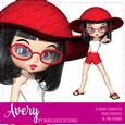 Avery - Cookie Girl Poser Graphics