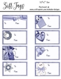 8 - 3.5x2 Hanukkah Holiday Gift Tags - Mixed Designs Sheet 4