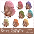 Brown Butterflies