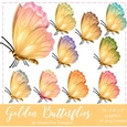 Golden Butterflies