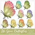 Light Green Butterflies
