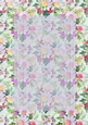 Blossom Flowers with Vertical Sheer Topper - 5x7 Background