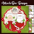 Mrs. & Mr. Santa Claus 8x8 Mini Card Kit