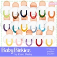 Baby Binkies Clip Art Graphics