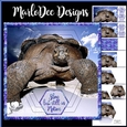 Old Turtle Hexagon Layered Mini Card Kit