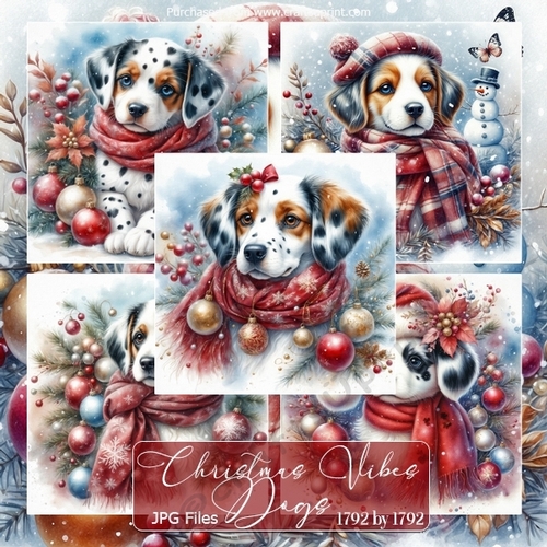 Christmas Vibes Dogs