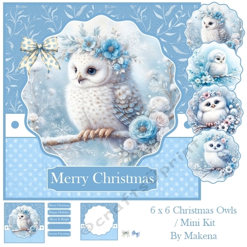 Christmas Owls