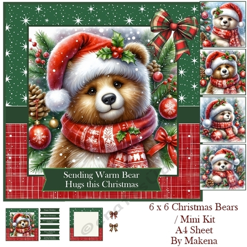 Christmas Bear Card