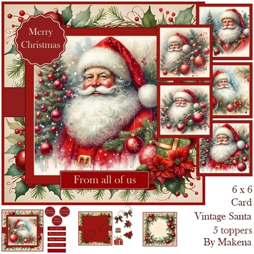 Vintage Santa