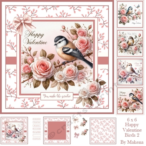 Happy Valentine Birds 2