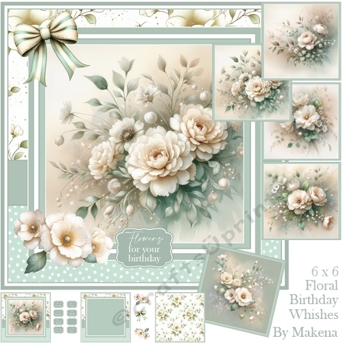 Floral birthday wishes