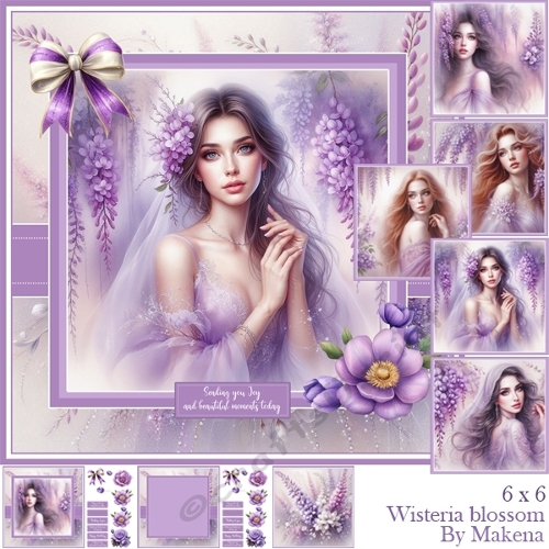 Wisteria blossom