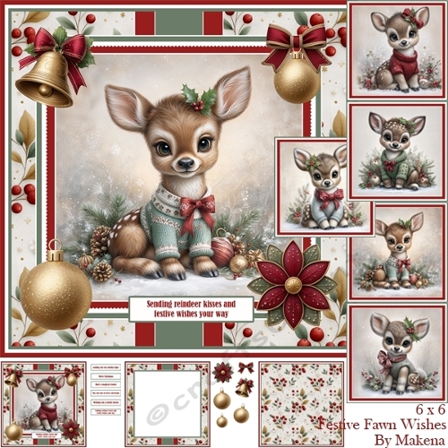 Festive Fawn Wishes