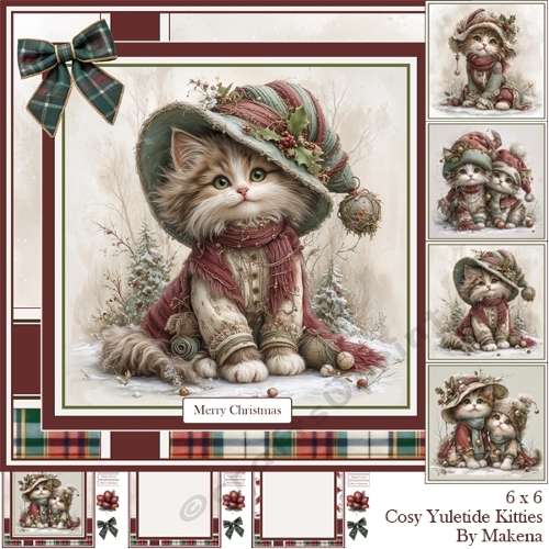 Cosy Yuletide Kitties