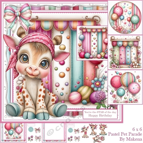 Pastel pet parade