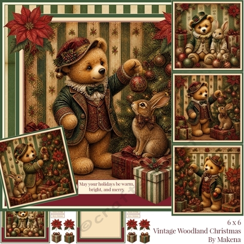Vintage Woodland Christmas