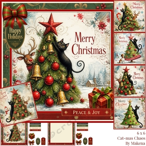 Cat-mas Chaos & Festive Friends