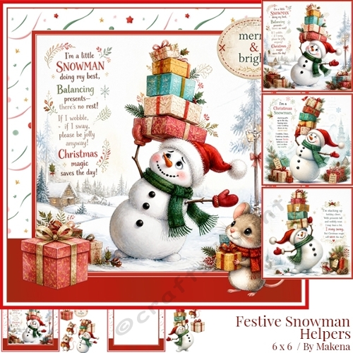 Festive Snowman Helper
