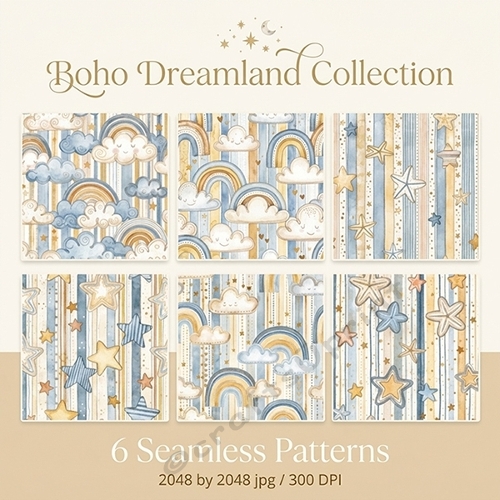 Boho Dreamland Patterns