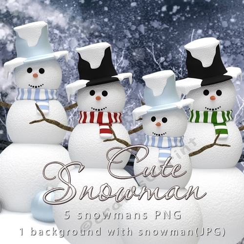 Cute Snowman