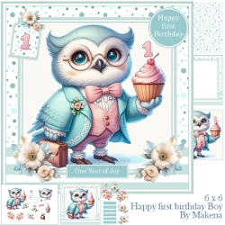 Happy first Birthday - Boy
