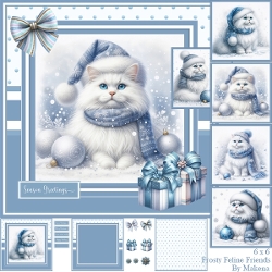 Frosty Feline Friend