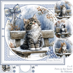 Paws in the Snow