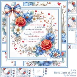 Floral Circle Of Love