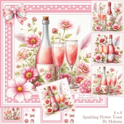 Sparkling Flower Toast