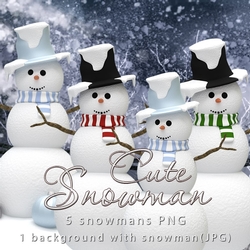 Cute Snowman