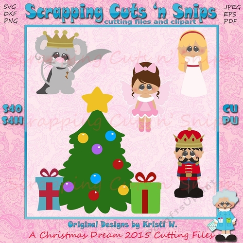 A Christmas Dream 2015 Cutting Files