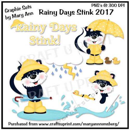 Rainy Days Stink CU CUPrint 