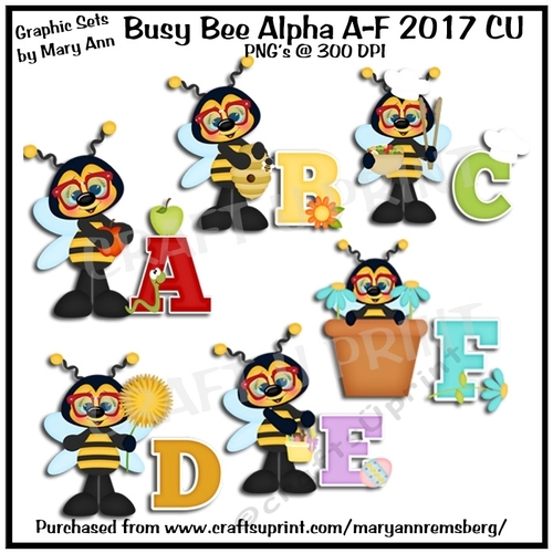 Busy Bee Alpha A to F 2017 CU