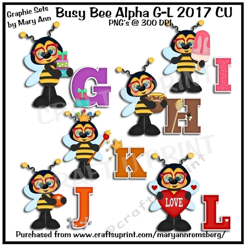 Busy Bee Alpha G to L 2017 CU Dis