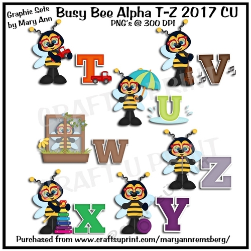 Busy Bee Alpha T to Z 2017