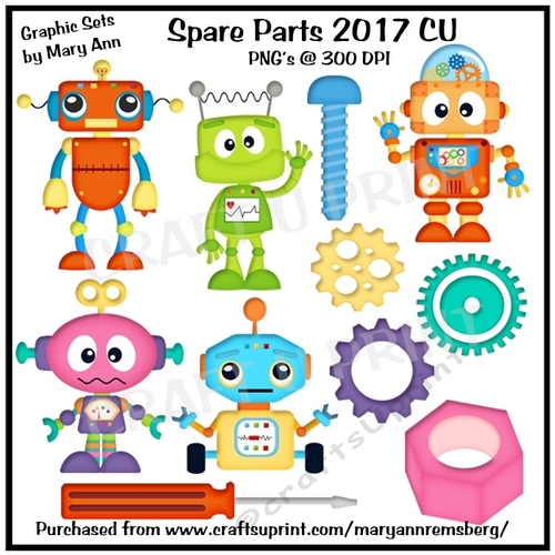 Spare Parts CUP 2017 CU