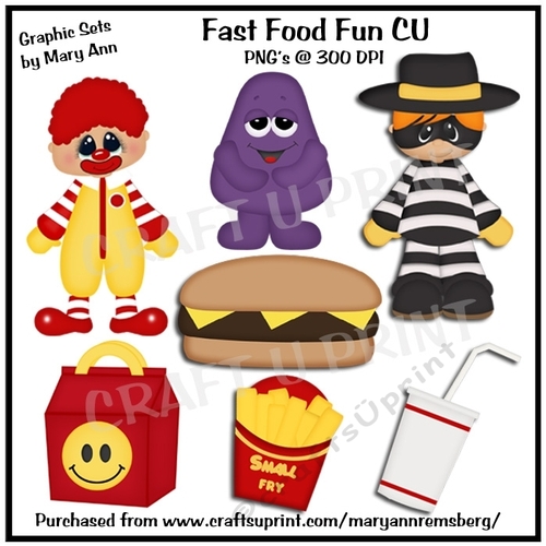 Fast Food Fun CUP CU